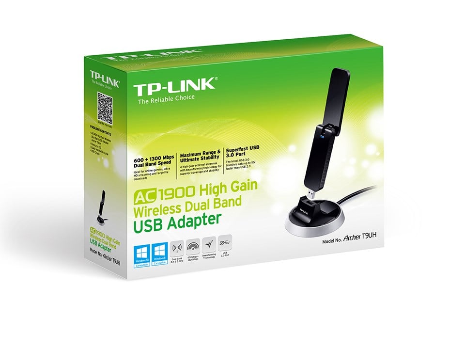 ornament Cusco måtte TP-Link Archer T9UH 1300Mbps USB 3.0 WiFi Adapter - ARCHER T9UH | CCL