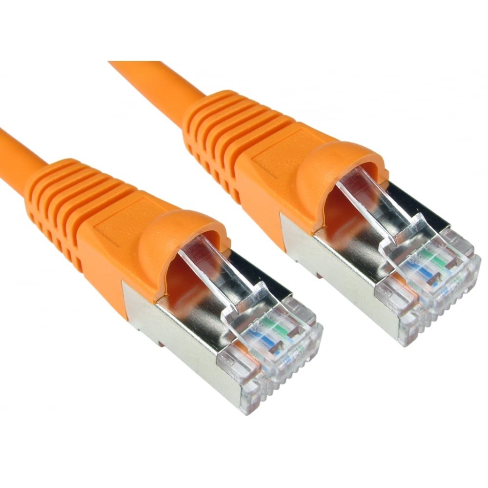 Photos - Ethernet Cable Cables Direct 10m CAT6A Patch Cable  ART-110/O (Orange)