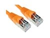 Cables Direct 0.25m CAT6A Patch Cable (Orange)