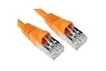 Cables Direct 10m CAT6A Patch Cable (Orange)