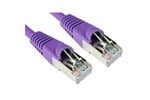 Cables Direct 10m CAT6A Patch Cable (Violet)