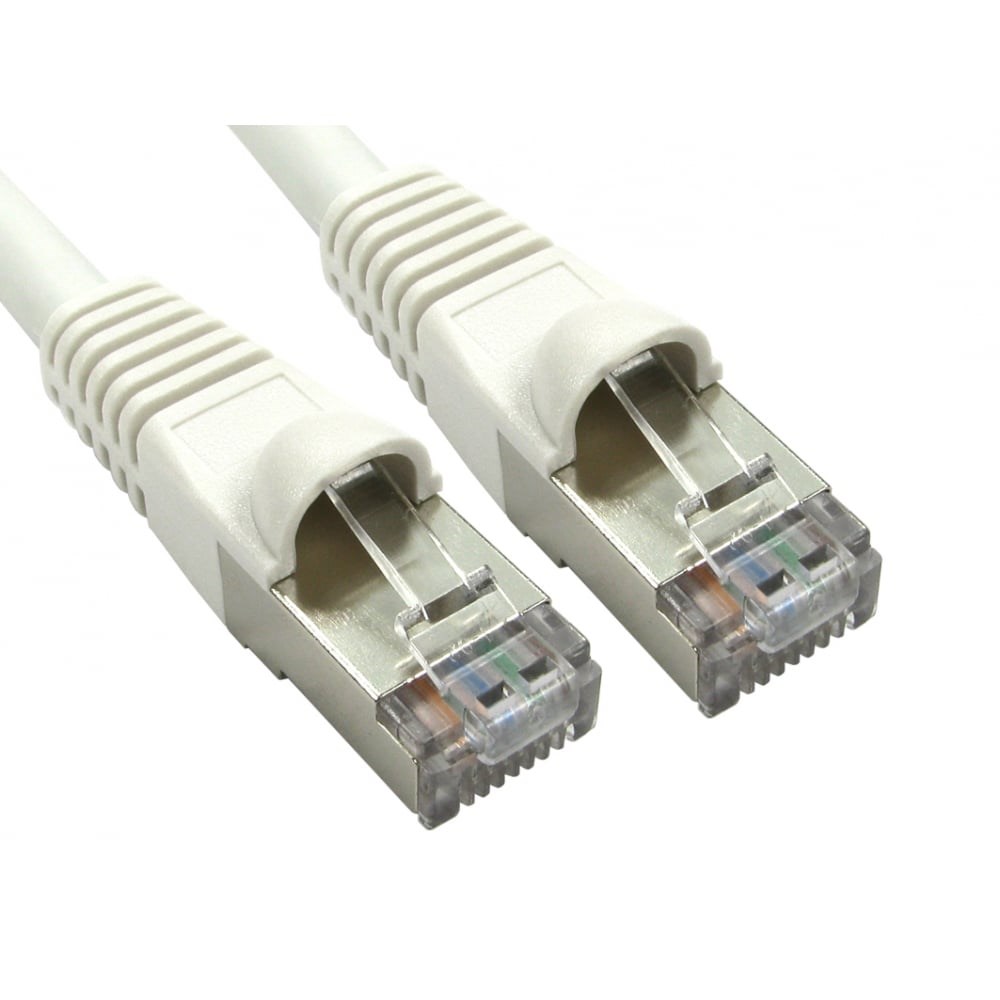 Photos - Ethernet Cable Cables Direct 0.5m CAT6A Patch Cable  ART-100W (White)