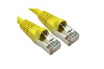 Cables Direct 10m CAT6A Patch Cable (Yellow)
