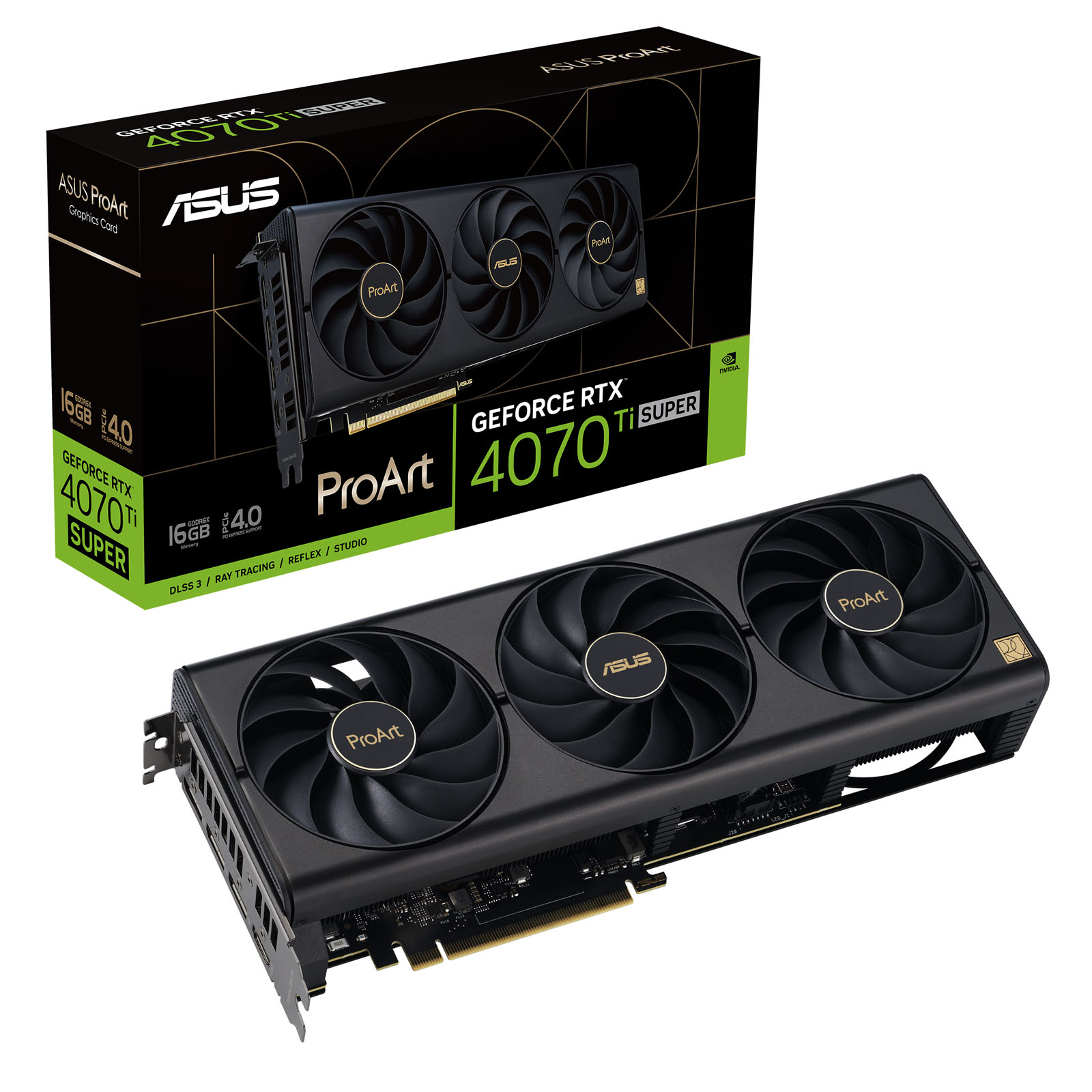 ASUS GeForce RTX 4070 Ti SUPER ProArt 16GB GPU - 90YV0KJ1-M0NB00 | CCL
