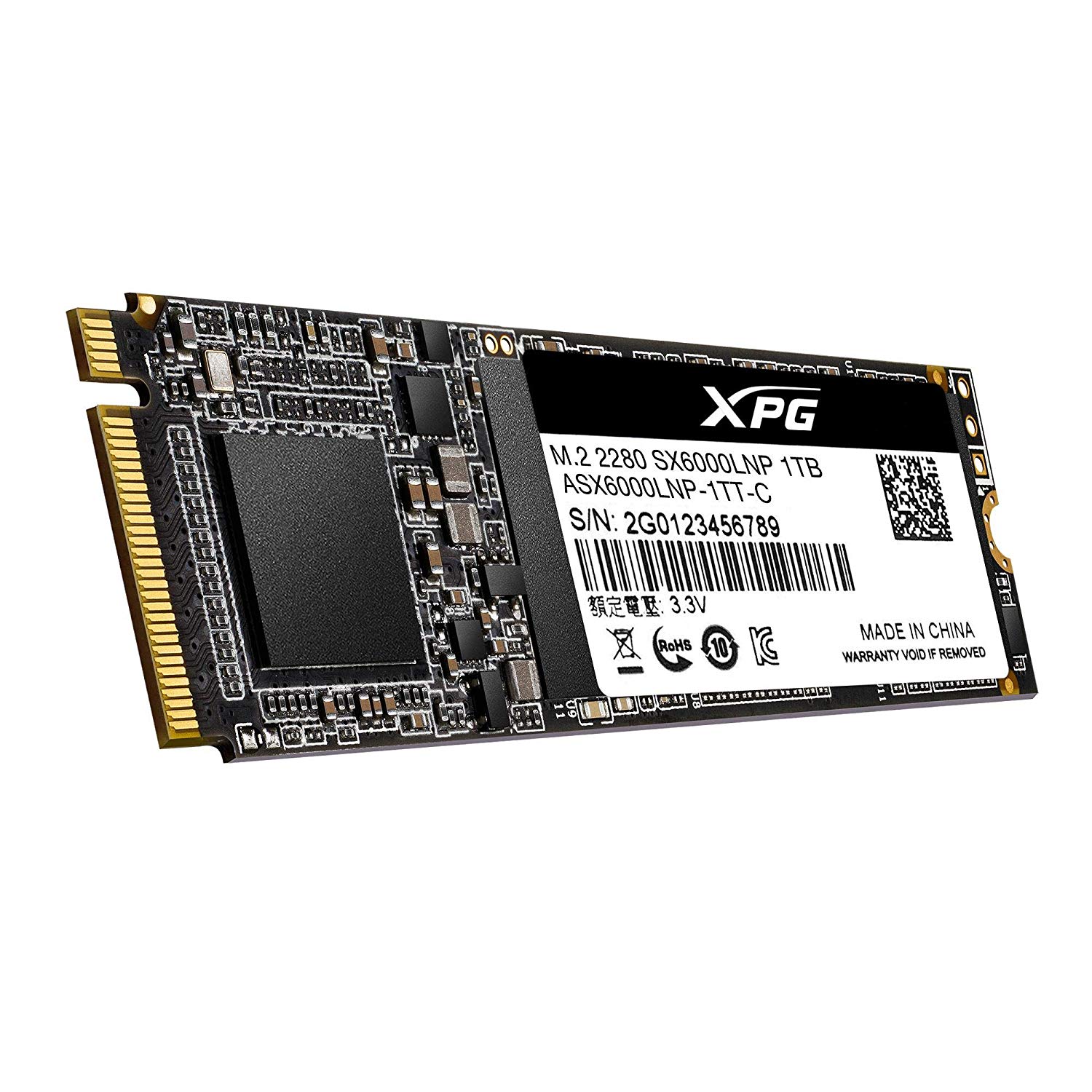 Adata Xpg Sx6000 Lite 1tb M 2 2280 Ssd Asx6000lnp 1tt C Ccl Computers