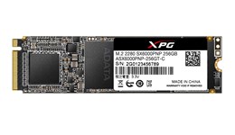 Adata XPG SX6000 Pro M.2-2280 256GB PCI Express 3.0 x4 NVMe Solid State Drive