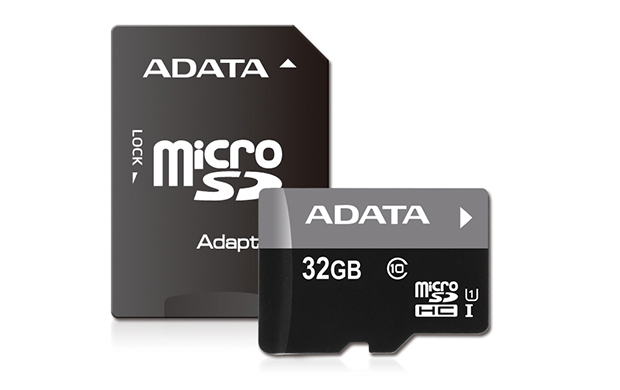 Adata 32Gb Premier Class Microsd Card & Adaptor Size 10