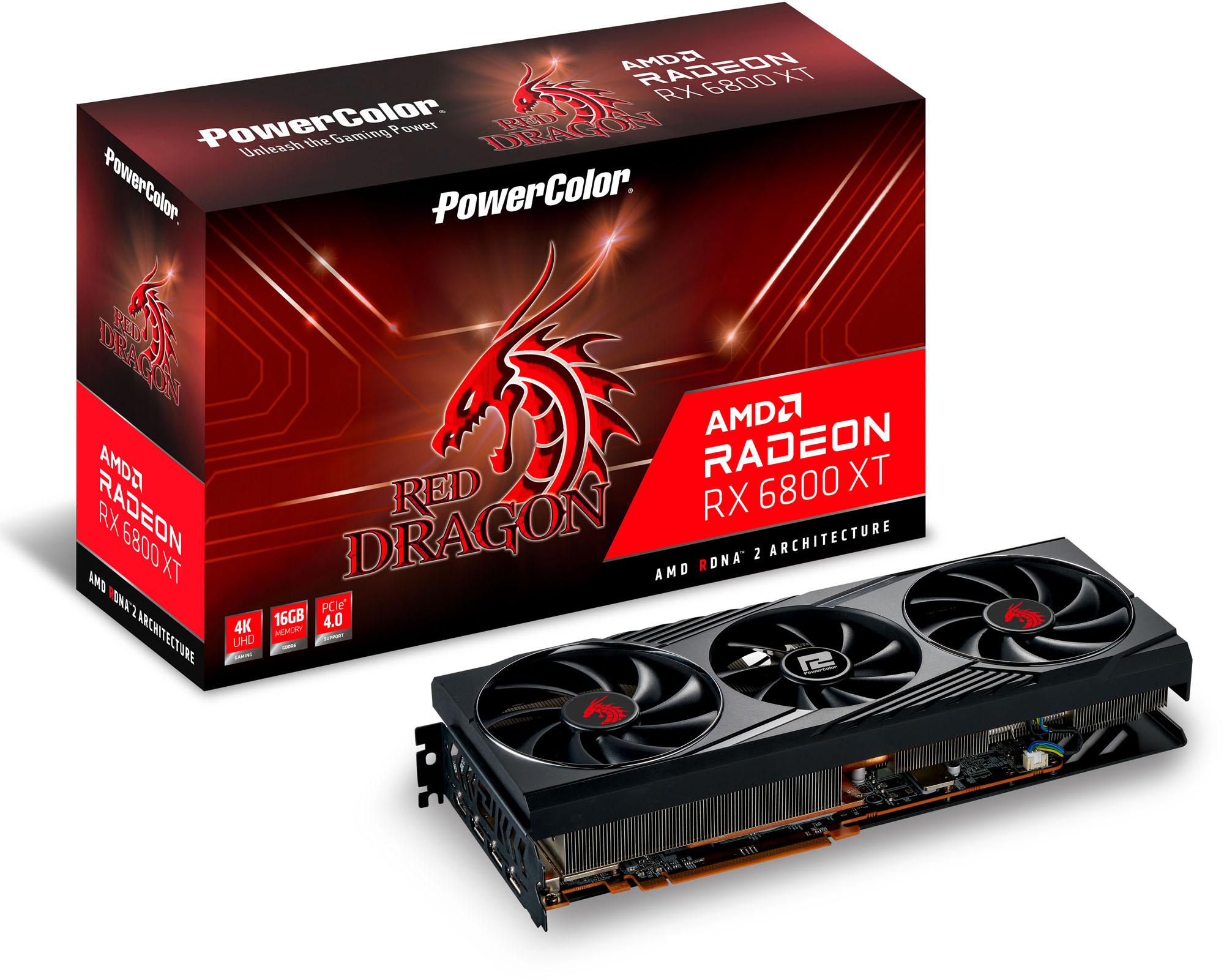 Powercolor AXRX 6800XT 16GB GDDR6 OC Red