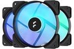 Fractal Design Aspect 12 RGB 120mm Triple Pack of Chassis Fans in Black
