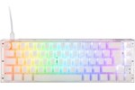 Ducky One 3 Aura SF Cherry Silver Mechanical Keyboard - White