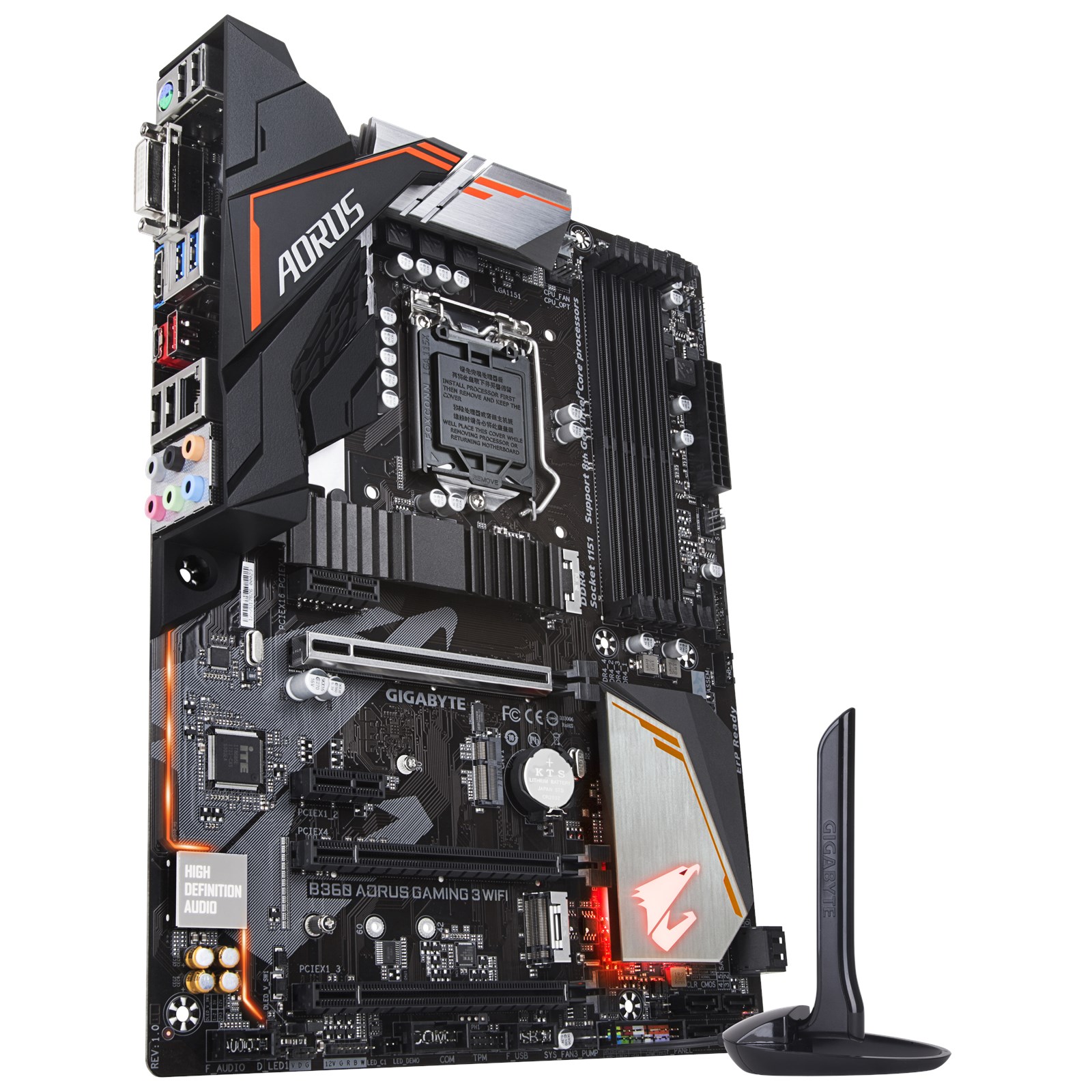 Gigabyte B360 AORUS GAMING 3 WIFI Motherboard B360 AORUS GAMING 3