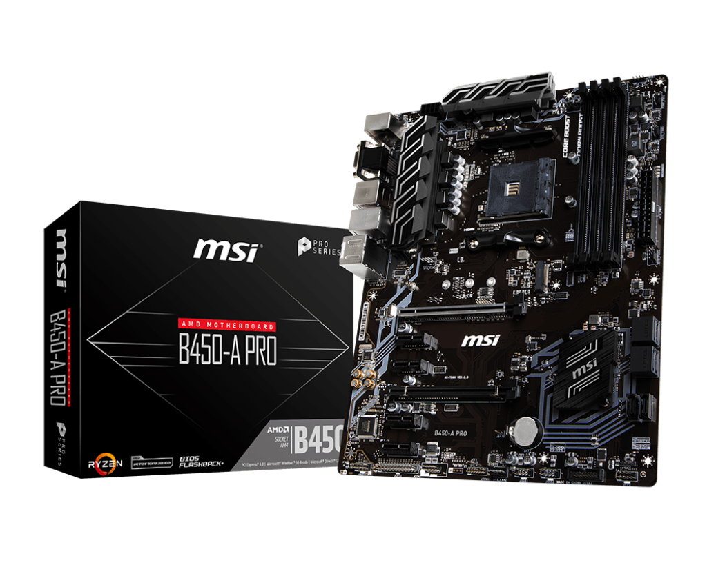 MSI B450A PRO AMD Socket AM4 Motherboard B450A PRO CCL Computers