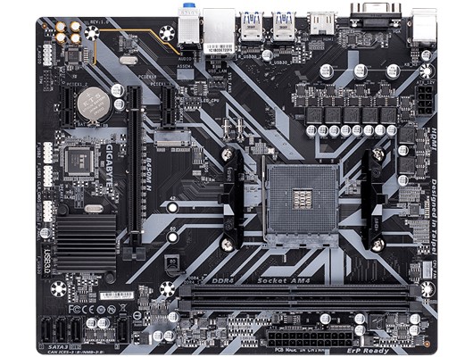 Gigabyte B450M H AMD Socket AM4 B450 Chipset MicroATX Motherboard *Open