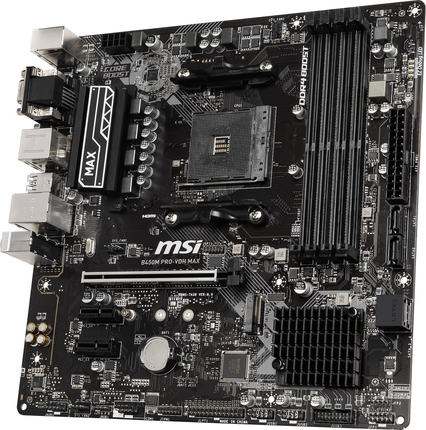 MSI B450M PROVDH MAX AMD Socket AM4 Motherboard B450M PROVDH MAX CCL Computers