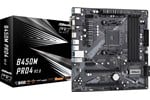 ASRock B450M Pro4 R2.0 mATX Motherboard for AMD AM4 CPUs