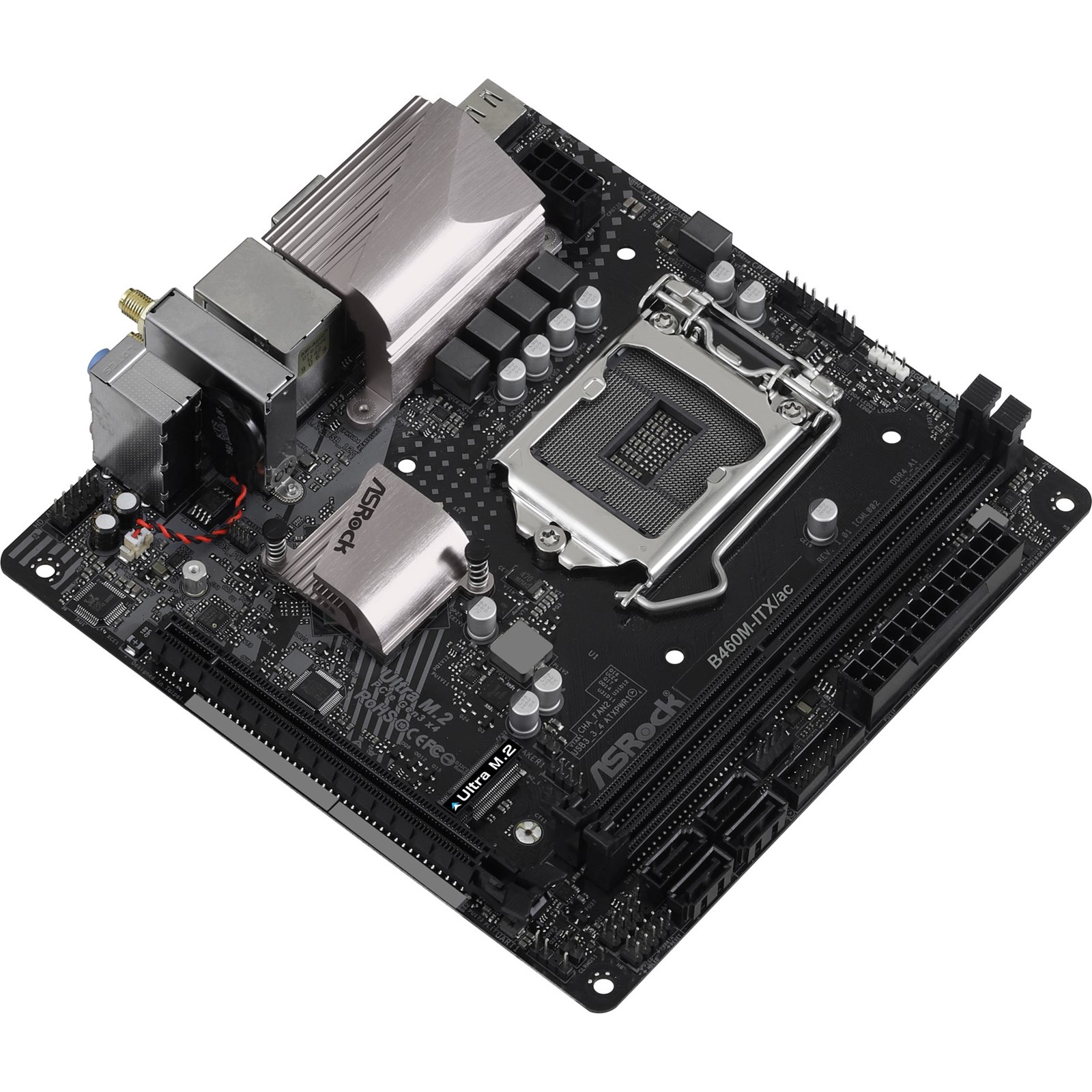 ASRock B460M-ITX/ac Intel Socket 1200 B460 Chipset Mini-ITX Motherboard