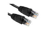 Cables Direct 0.5m CAT5E Patch Cable (Black)