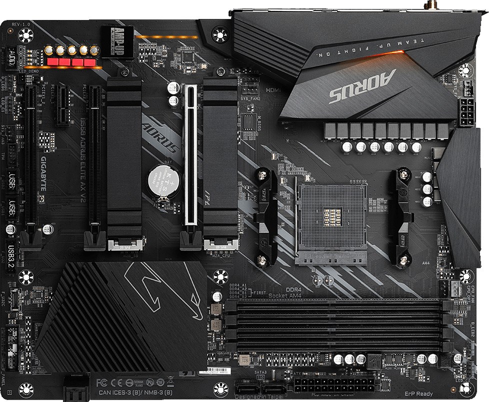 Gigabyte B550 AORUS ELITE AX V2 AMD Socket AM4 Motherboard
