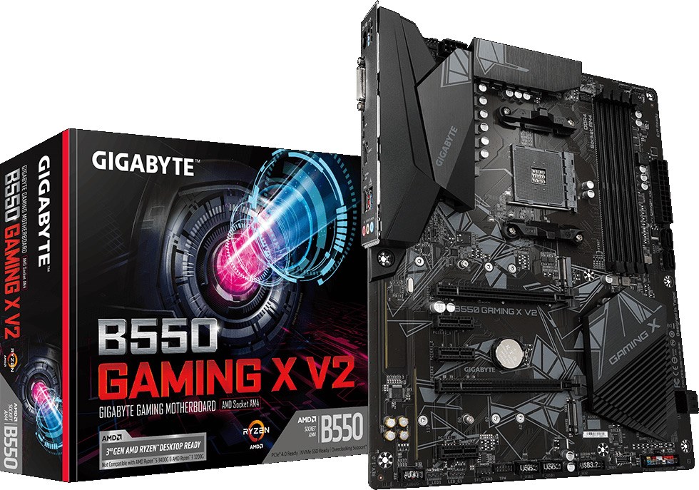 Gigabyte B550 Gaming X V2 AMD Socket AM4 Motherboard - B550 GAMING X V2 ...