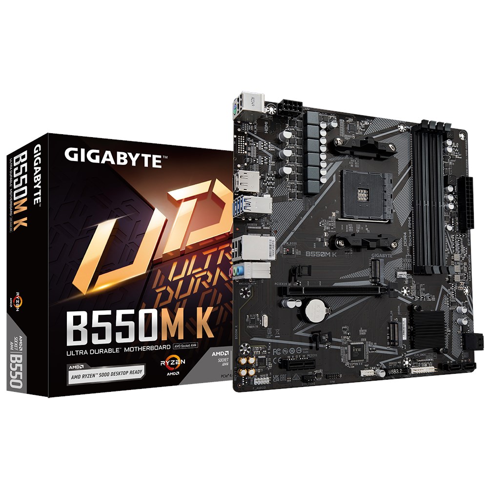Gigabyte B550M K+Ryzen 7 PRO 4750Gなど B550M K (rev. 1.0) Key