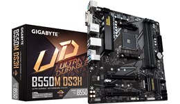 Gigabyte B550M DS3H mATX Motherboard for AMD AM4 CPUs