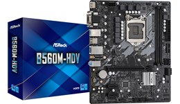 ASRock B560M-HDV mATX Motherboard for Intel LGA1200 CPUs