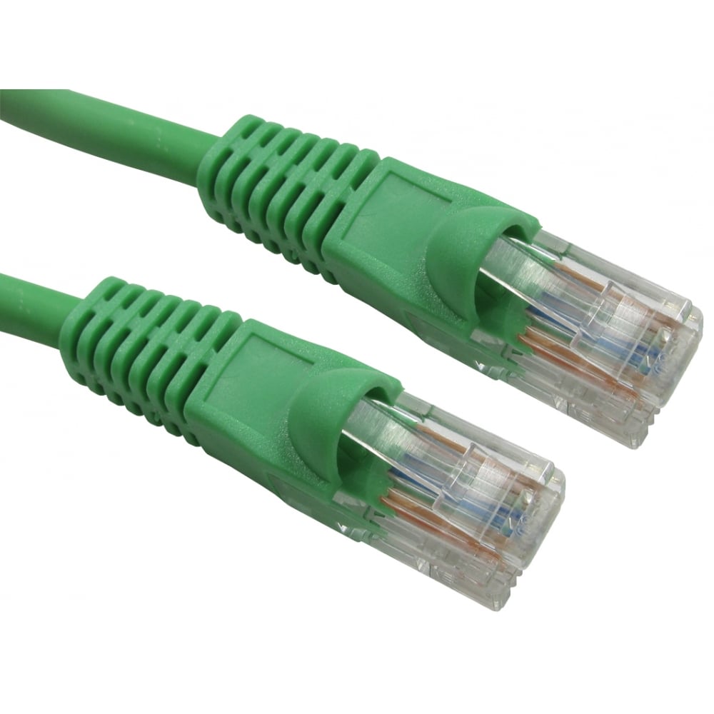 Cables Direct Green Cat5e Patch Cable (Green) 10M
