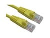 Cables Direct 15m CAT5E Patch Cable (Yellow)