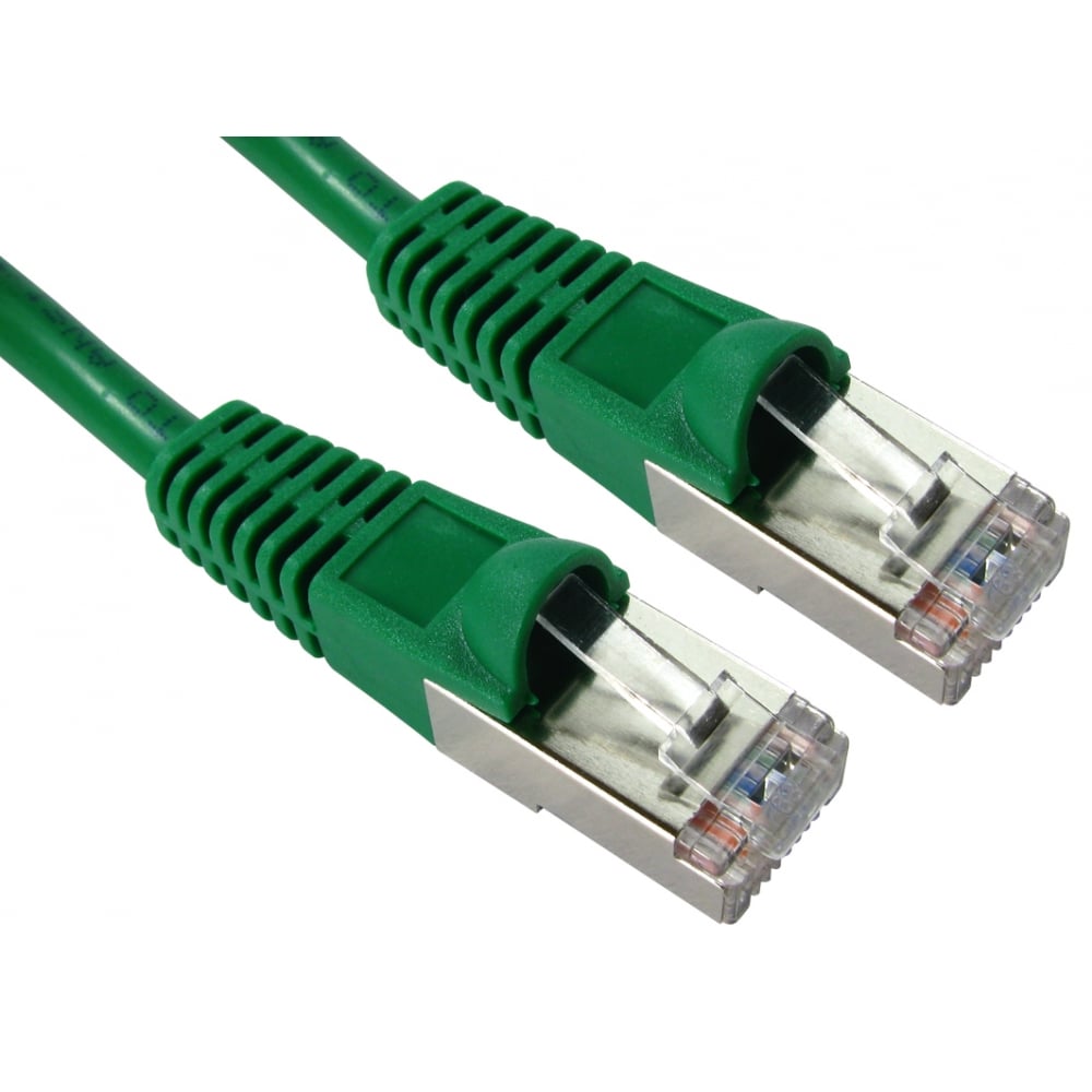 Cables Direct Green Cat5e Patch Cable (Green) 3M