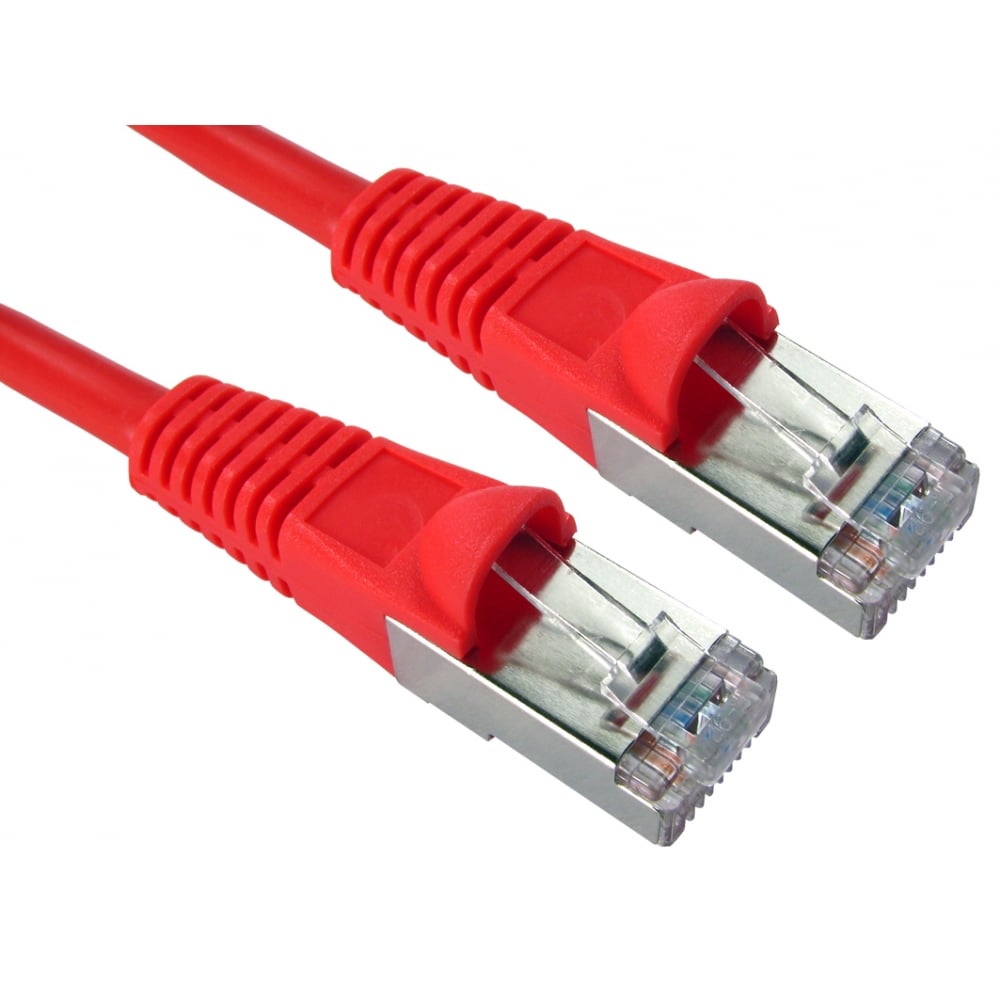 Cables Direct Red Cat5e Patch Cable (Red) 1M