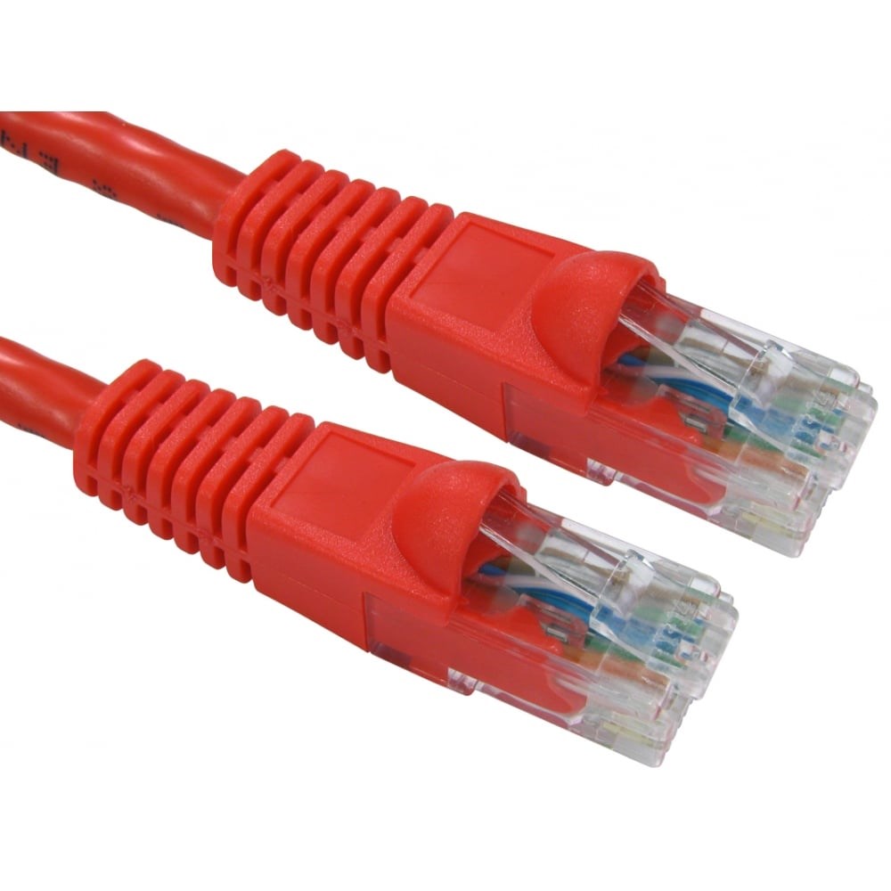 Photos - Ethernet Cable Cables Direct 3m CAT6 Patch Cable  B6-503R (Red)