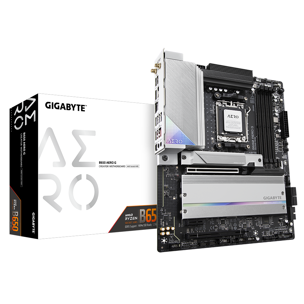 Gigabyte B650 AERO G AMD Socket AM5 Motherboard - B650 AERO