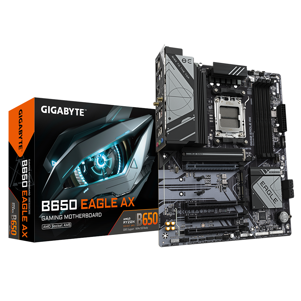 Gigabyte B650 EAGLE AX ATX Motherboard for AMD AM5 CPUs