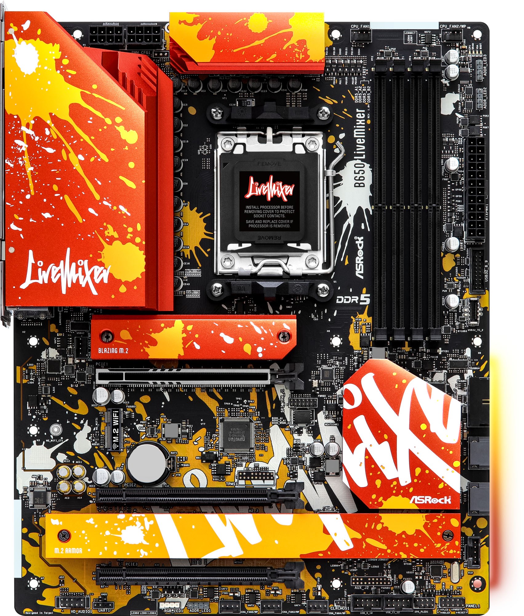 ASRock B650 LiveMixer AMD Socket AM5 Motherboard - 90-MXBJ50