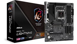 ASRock B650 PG Lightning ATX Motherboard for AMD AM5 CPUs