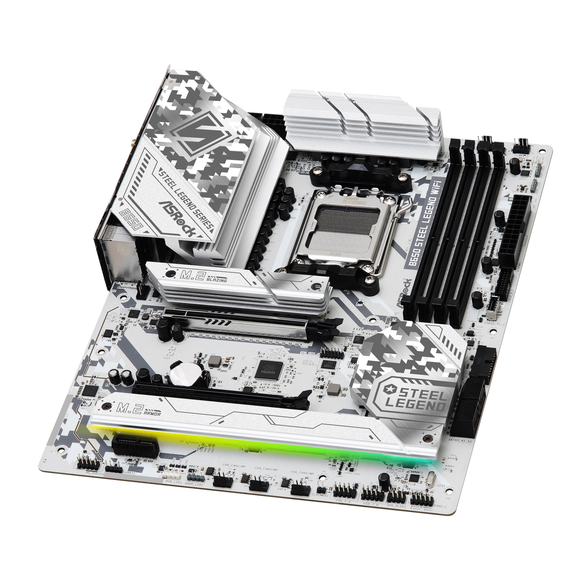 ASRock B650 Steel Legend WiFi AMD Socket AM5 Motherboard - 90