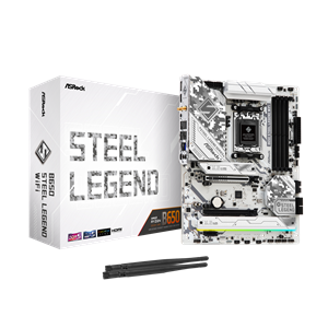 ASRock B650 Steel Legend WiFi AMD Socket AM5 ATX Motherboard