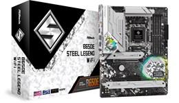 ASRock B650E Steel Legend WiFi ATX Motherboard for AMD AM5 CPUs