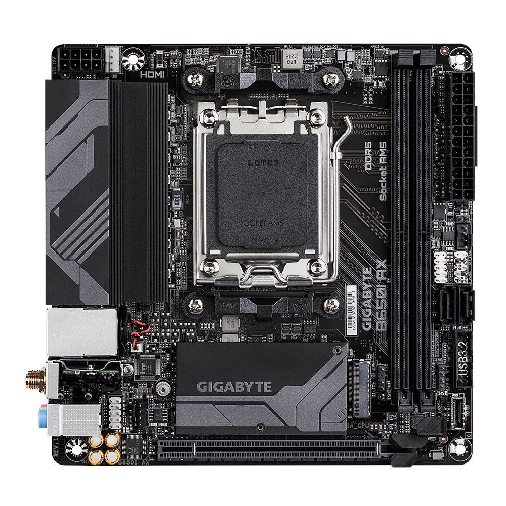 Gigabyte B650I AX AMD Socket AM5 Motherboard - B650I AX | CCL