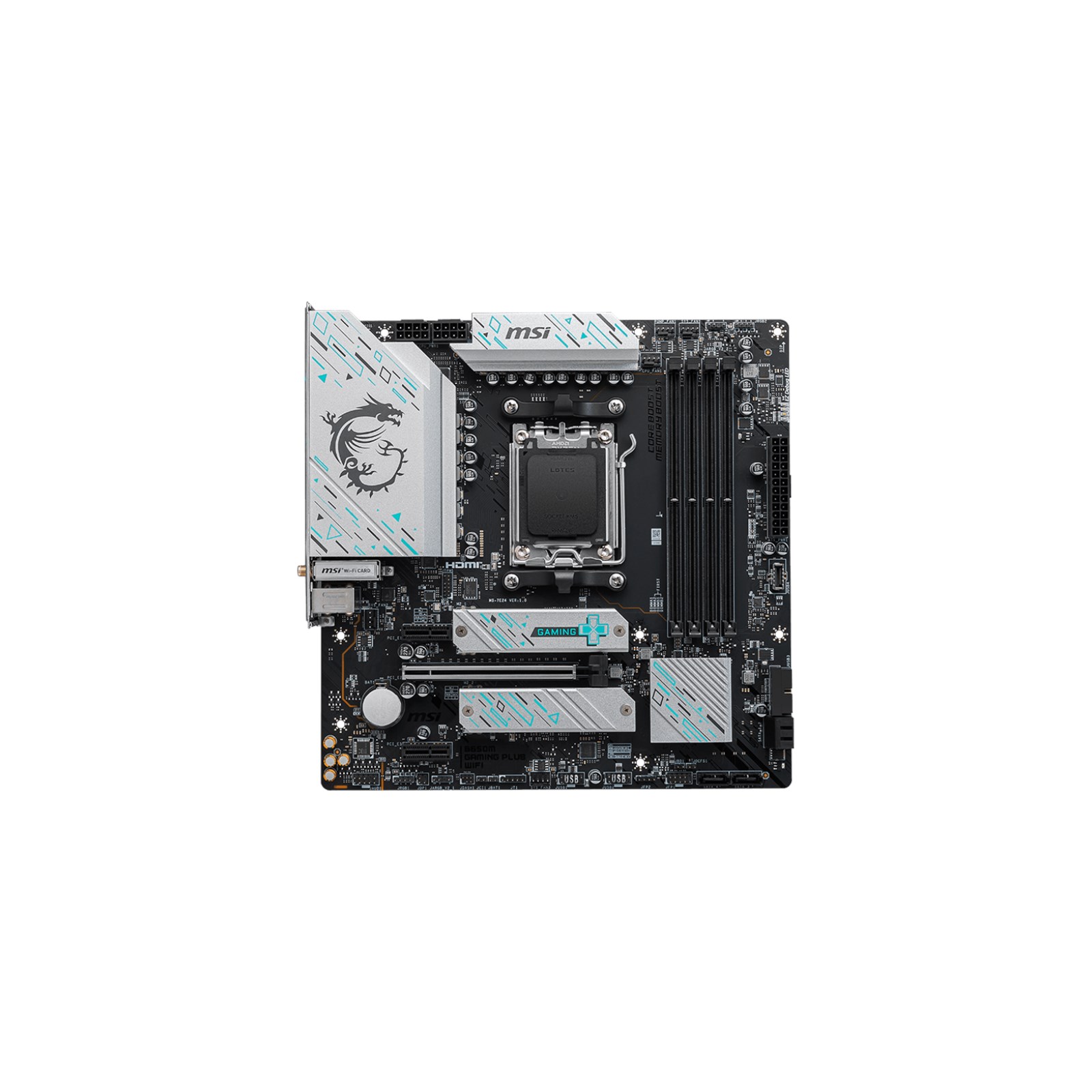 MSI B650M GAMING PLUS WIFI AMD Socket AM5 Motherboard MSI B650M GAMING PLUS WIFI AMD Socket AM5 Motherboard