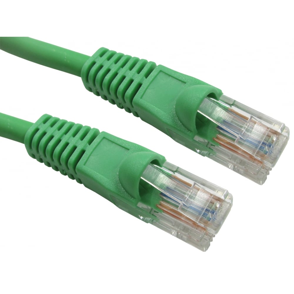 Cables Direct Green Cat6 Patch Cable (Green) 3M