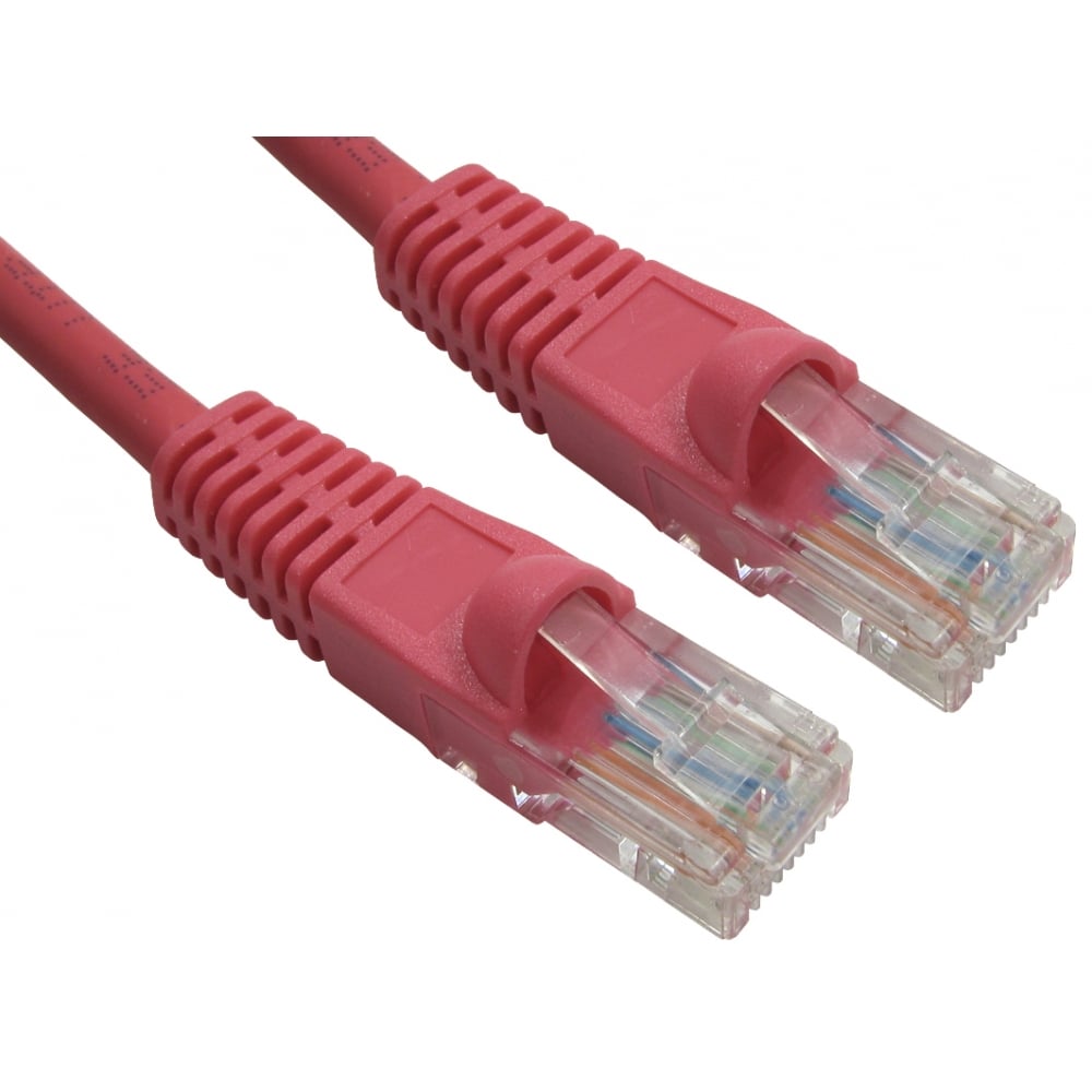 Cables Direct Red Cat6 Patch Cable (Red) 3M