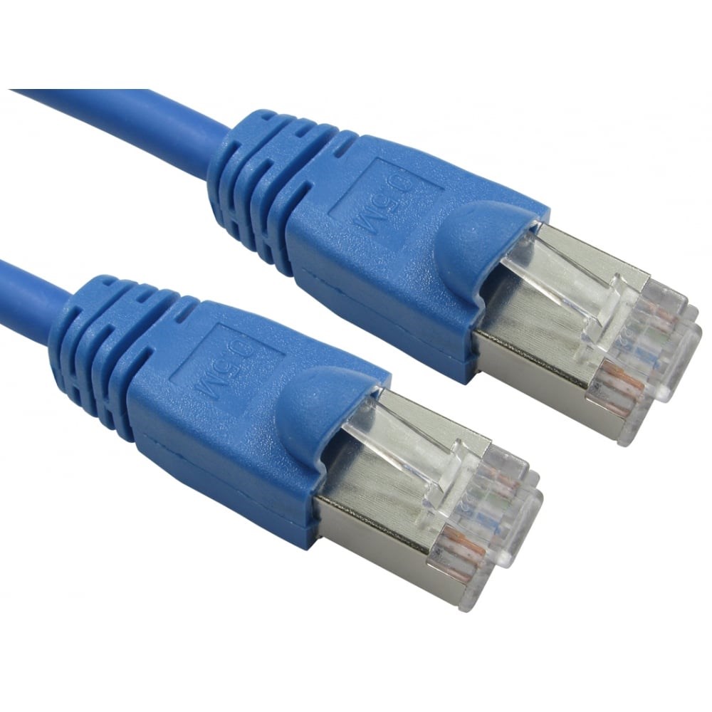 Photos - Ethernet Cable Cables Direct 1m CAT6 Patch Cable  B6ST-701B (Blue)