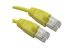 Cables Direct 0.5m CAT6 Patch Cable (Yellow)