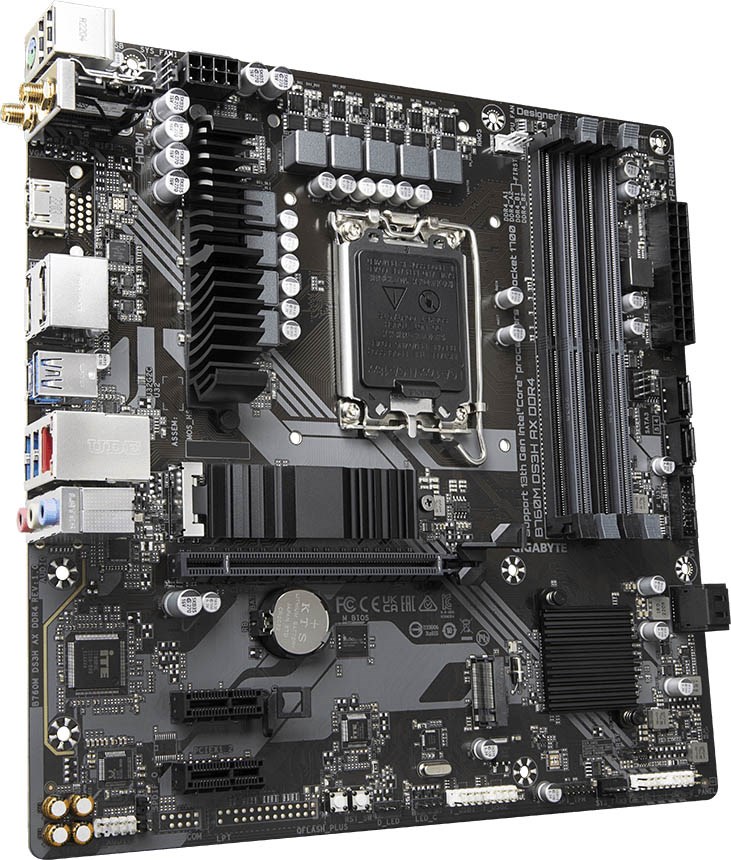 GIGABYTE製 B760M DS3H AX LGA1700/DDR4 新品 Amazon.com: GIGABYTE B760M DS3H AX DDR4 (LGA 1700/ Intel