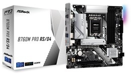 ASRock B760M Pro RS/D4 mATX Motherboard for Intel LGA1700 CPUs