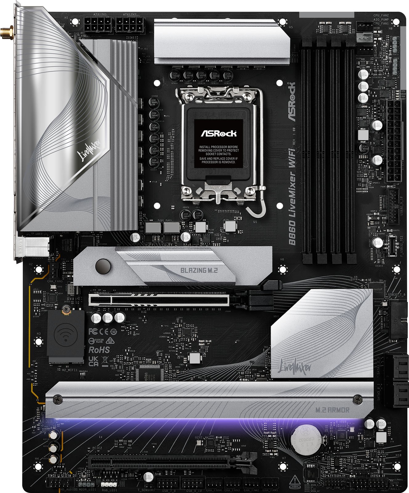ASRock > B860M LiveMixer WiFi