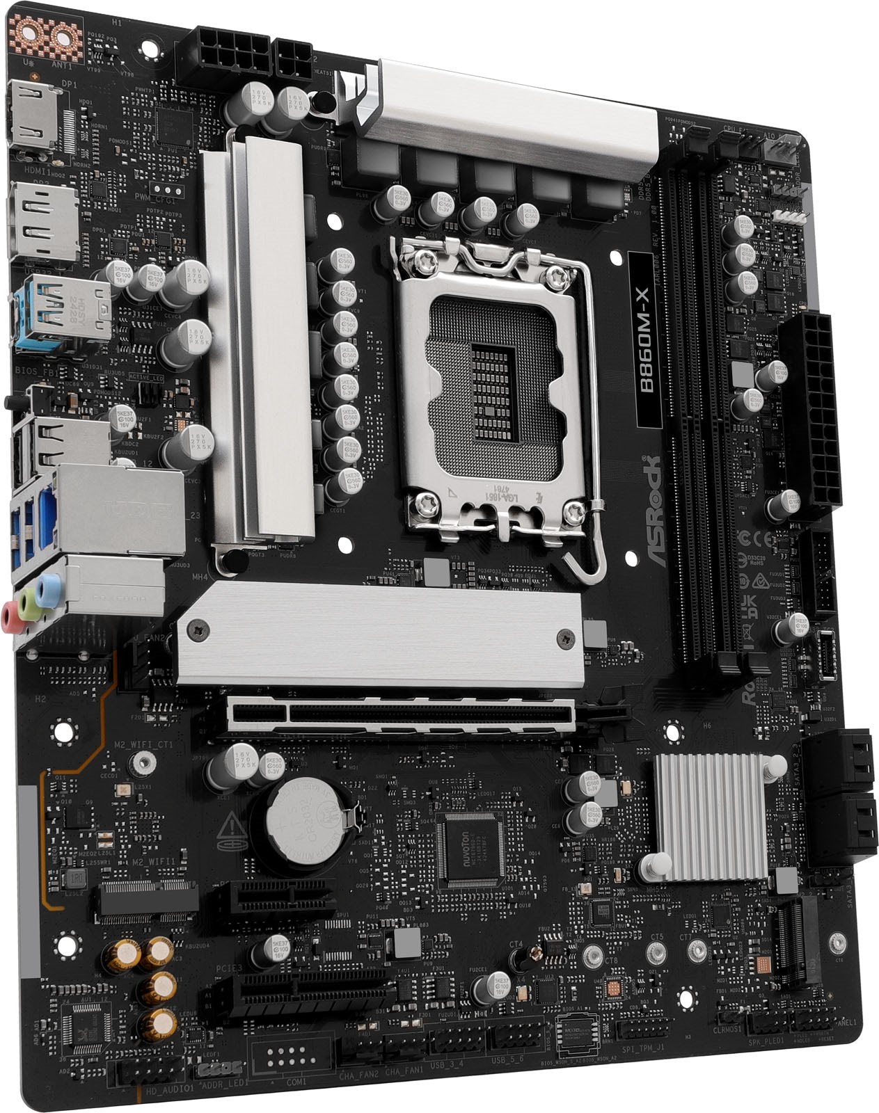 ASRock B860M-X Intel Socket 1851 Motherboard - 90-MXBRX0 ASRock B860M-X Intel Socket 1851 Motherboard - 90-MXBRX0
