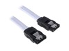 BitFenix Alchemy SATA 6GB/s braided cable 30cm - White