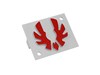 BitFenix Logo for Shinobi Tower Case - Red